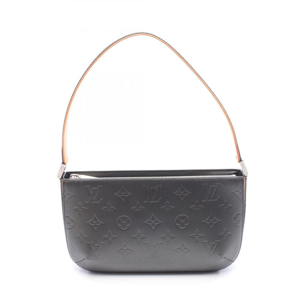 Louis Vuitton Fowler handbag Monogram Matte Black leather